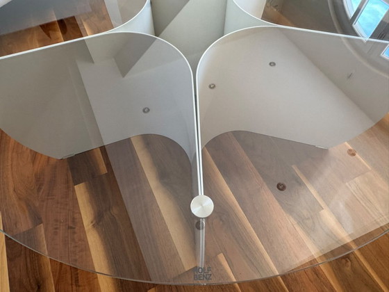 Rolf Benz Tavolino da caffè di design 8150 – Vetro Optiwhite | Condizioni perfette – Tavolini da caffè (photo 4 of 5)