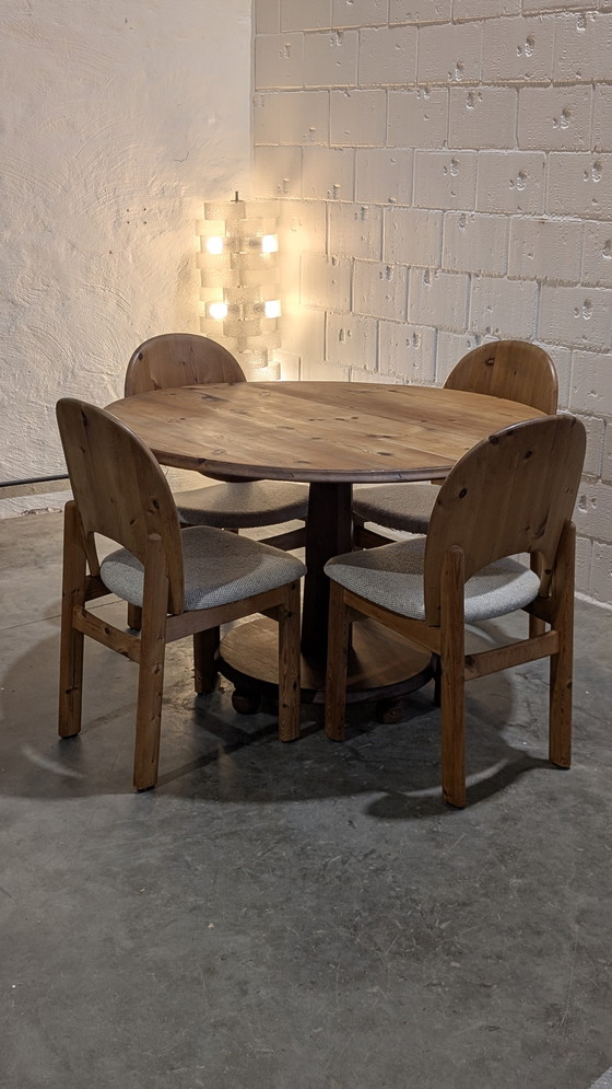 Image 1 of Danish Glostrup Pinewood Chairs 1960s