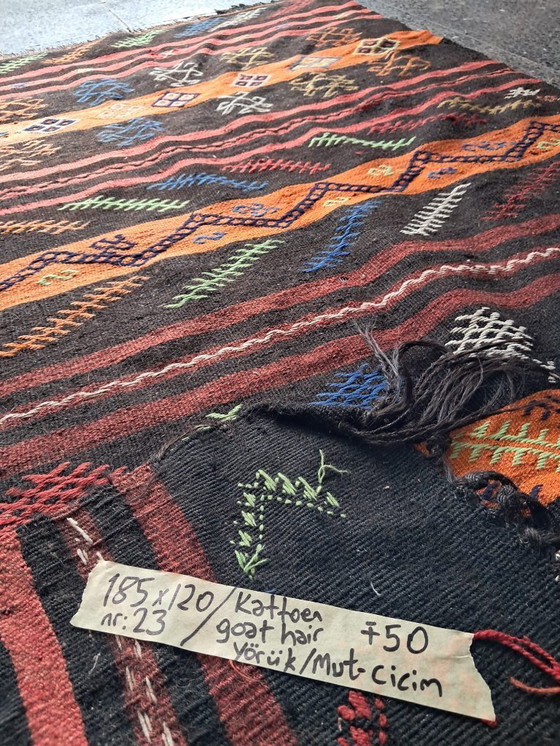 Image 1 of Kilim turco tessuto a mano 185x120cm