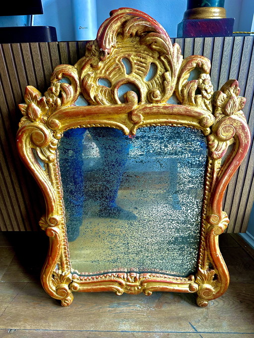 Mirror Baroc Rococo imitation 18th century