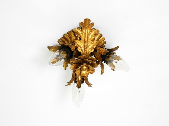 Image 1 of Magnifique petite lampe de plafond de la marque Banci Firenze, Italie, datant des années 1960.