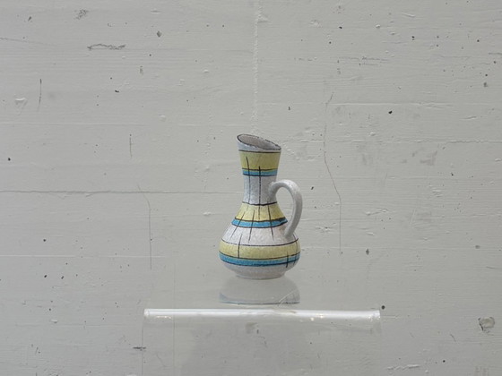 Image 1 of Bay Keramik handled vase by Bodo Mans, West Germany, 1950s