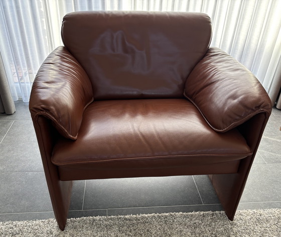 Image 1 of Leolux bank en fauteuil