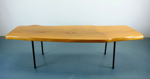 Table basse en tronc d'arbre