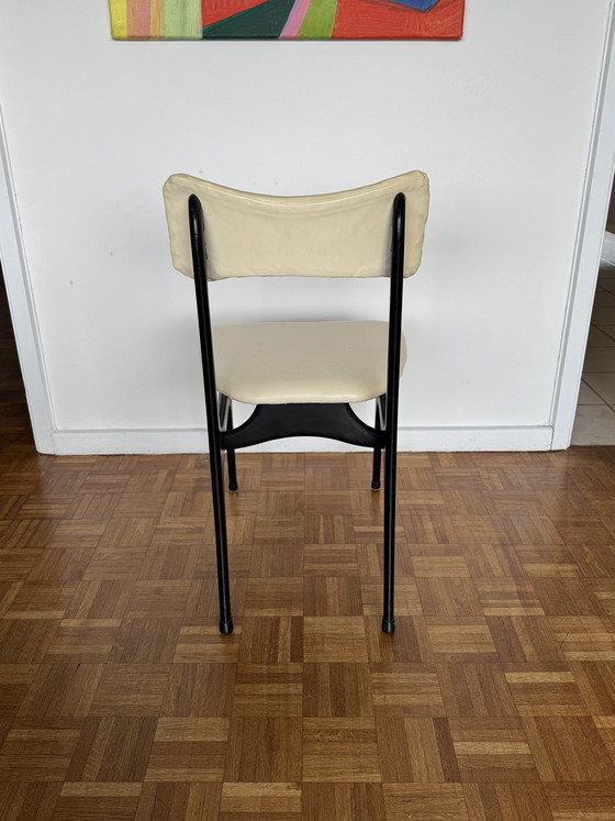 Image 1 of Set di 5 sedie di Alfred Hendrickx per Belform, 1950