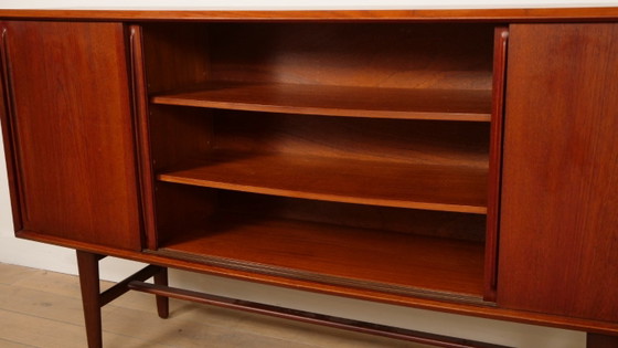 Credenza alta vintage | Teak | Arne Vodder per H.P. Hansen | 200 cm – arne vodder voor H.P Hansen (photo 11 of 14)