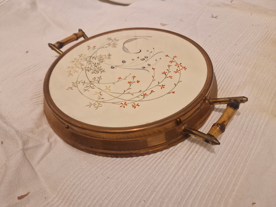 Image 1 of Bellissimo vassoio per torte antico