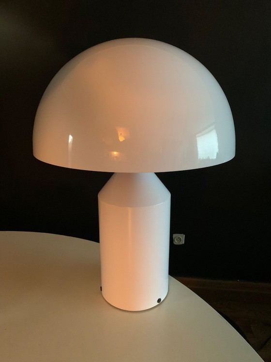 Image 1 of Lampe de table design vintage Atollo H70 Vico Magistretti pour Oluce