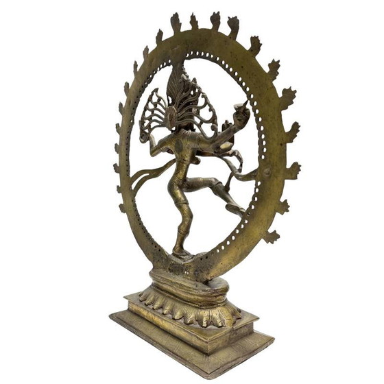 Lot 447 – Nataraja en Bronze – Sculptures Style Temple Indien (photo 4 of 9)