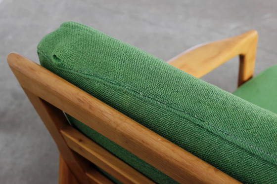 Set of 2 Vintage design easy Chair Armchairs 1960s 1970s Knoll – Wood, Scandinavian (photo 9 of 17)