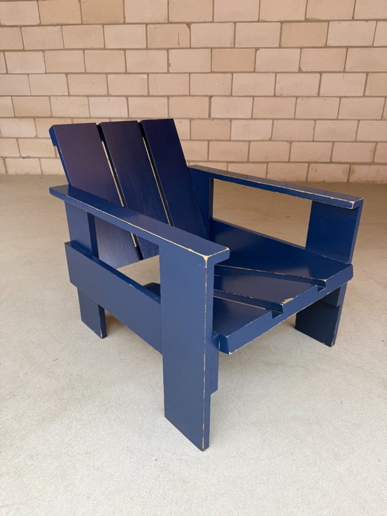 Image 1 of Vintage Crate Chair By Gerrit Rietveld (more in stock)