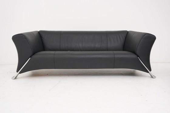 Image 1 of Rolf Benz 322 Garnitur Couch Sofa Dreisitzer Zweisitzer Leder Tisch 5021