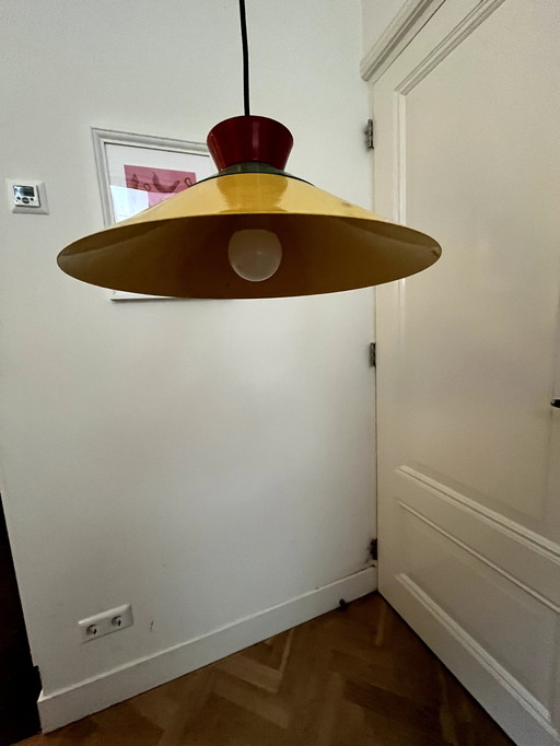 Vintage Gekleurde Hanglamp