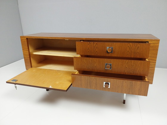Image 1 of Vintage Teak Sideboard by Alfred Hendrickx for Belform, 1960s