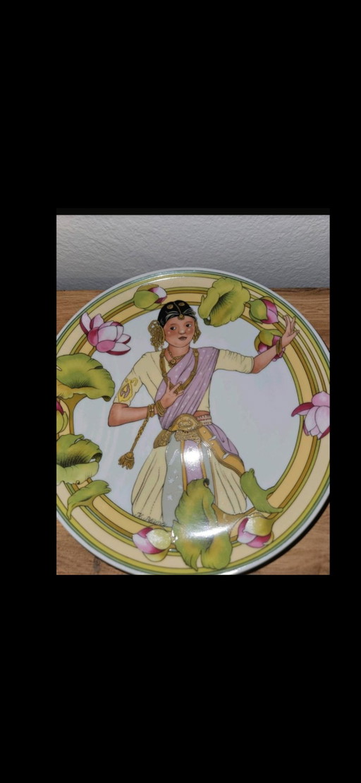 Platos de porcelana Villeroy & Boch Heinrich, Niños del Mundo UNICEF