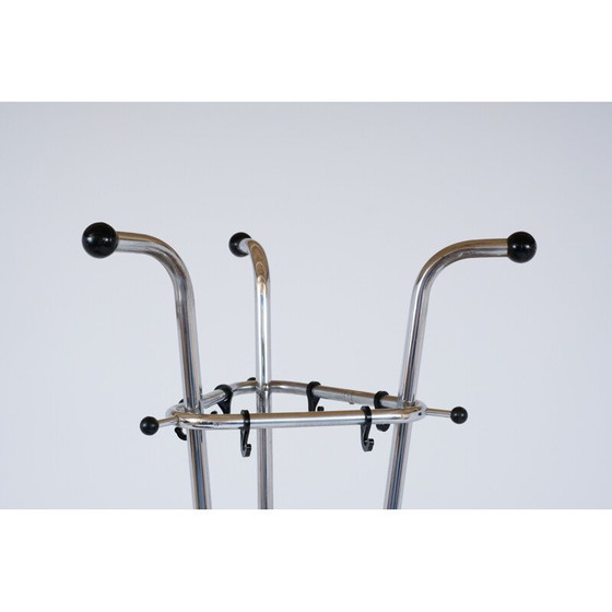 Image 1 of Vintage coat rack chrome tube 1940 