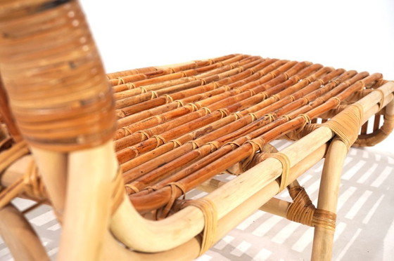 Image 1 of Tumbona de bambú, 1970