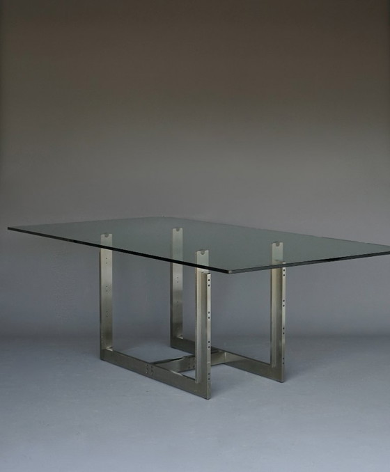 Image 1 of Sarpi Dining Table by Carlo Scarpa for Simon Gavina,1970s