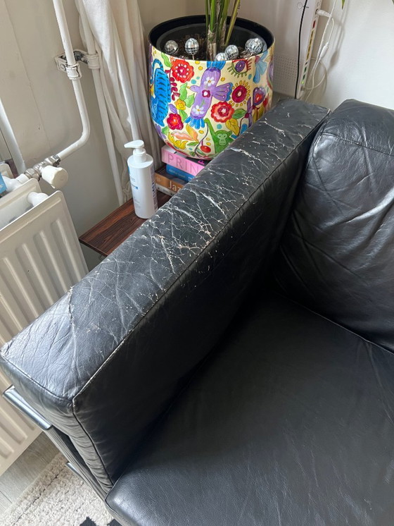 Image 1 of Harvink 3-seater leather sofa