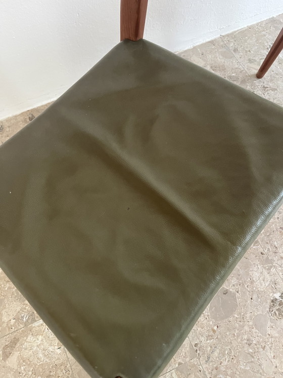 Image 1 of Sedie da pranzo danesi Mid-Century - Coppia Niels Otto Møller, modello 71, per J.L. Møllers Møbelfabrik