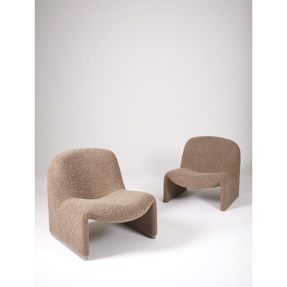 Image 1 of Pair of vintage Alky armchairs by Giancarlo Piretti for Artifort, Italy 1970