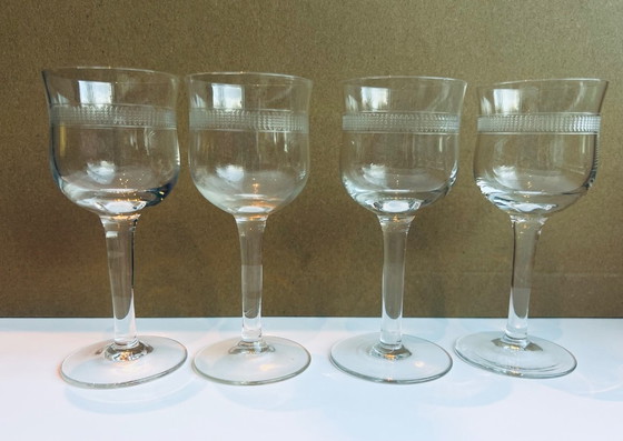 Image 1 of antique shot glasses