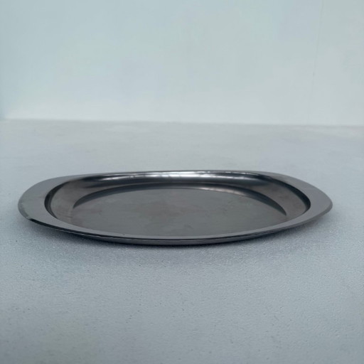 Alessi stainless steel tray, serving dish L41cm
