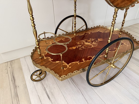 Image 1 of Italian serving trolley – Modello Depositato