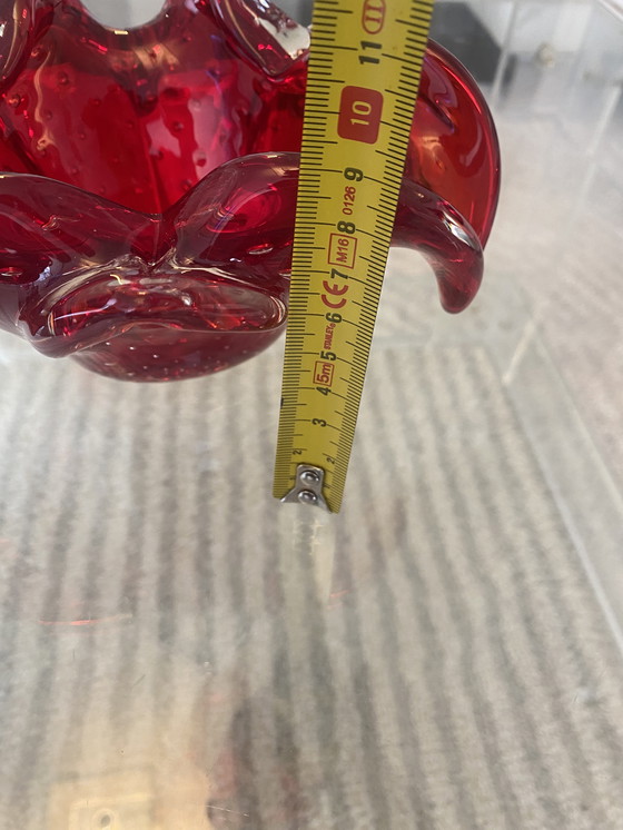 Image 1 of Vintage Murano asbak/snuisterijenbakje van Sommerso