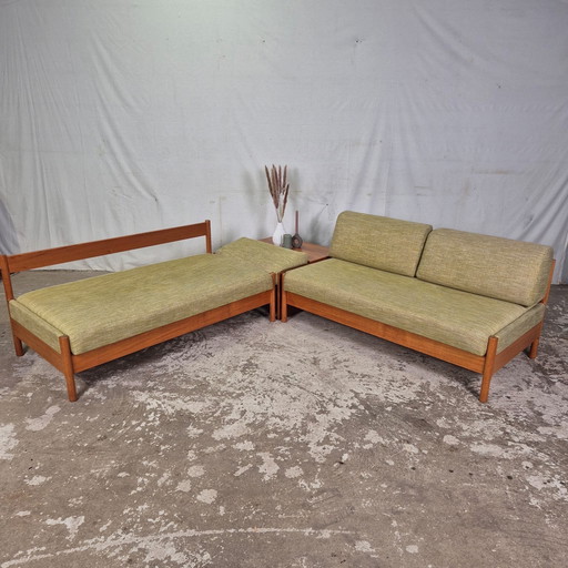 Vintage Danish Sofa, Daybed, Sleeper sofa, Sofa, Corner sofa