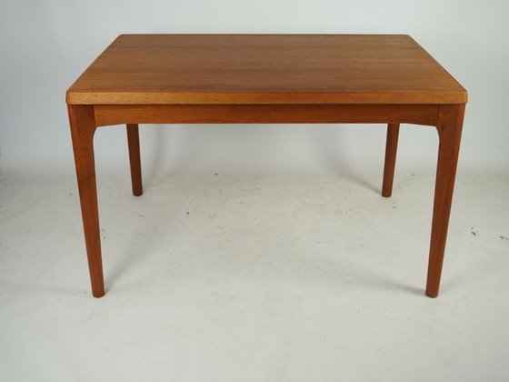 Image 1 of Teak dining table by Henning Kjærnulf for Vejle Stølefabrik, 1960s
