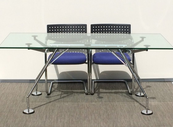 Image 1 of 4 Visavis Chairs Antonio Citterio / VITRA # Vintage 90s # Armstoelen