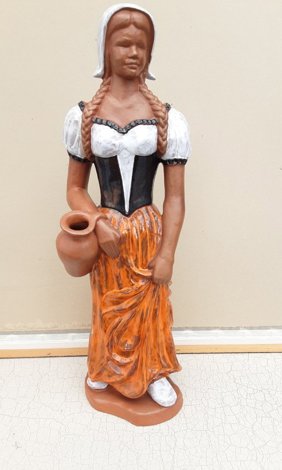 Image 1 of Sculptures ant. en céramique , Tyl et Nele , 1950 , A. Gemphenstein