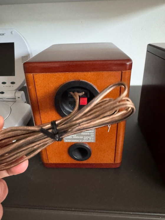 Enceintes JVC vintage – Objets déco, Plastique, Textile (photo 7 of 8)