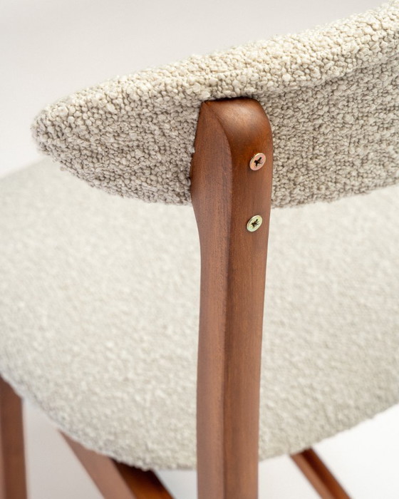 Image 1 of Vintage Mid-Century Dining Chair by Rajmund Hałas – Expertly Restored Vintage Piece