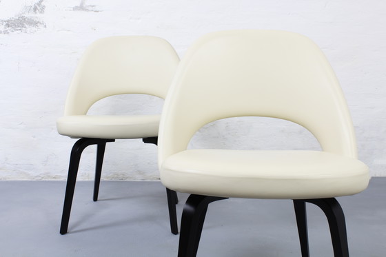 Image 1 of 3 Set Of 2 Chairs Saarinen Executive Knoll Seats