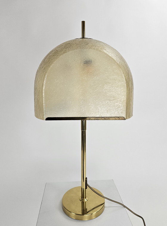 Image 1 of Lampada da tavolo italiana in fibra di vetro