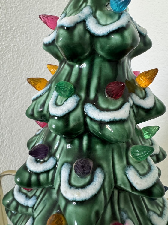 Image 1 of Weihnachtsbaum Keramik 70er Jahre