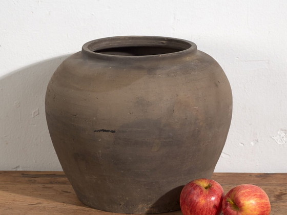 Antike runde Vase (ca. 1900) #14 – Vasen, Ceramic, Rustic (photo 2 of 35)