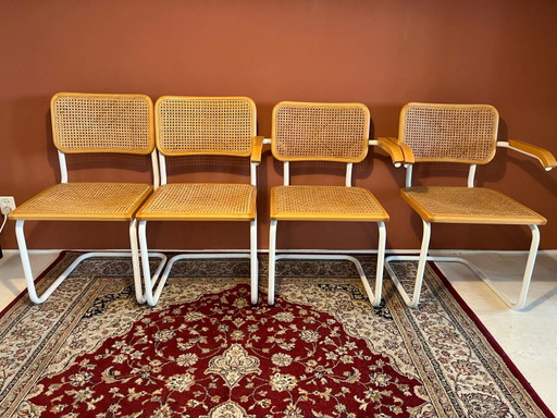 4x Vintage Cesca Stühle
