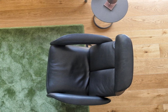 Image 1 of Jori Symphony Lounge/Relax chair in black premium leather