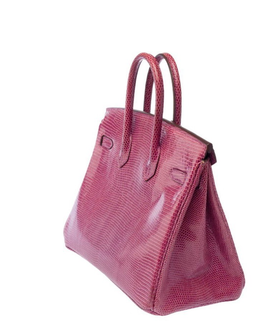 Image 1 of Sac HERMES Birkin 25 en Cuirs exotiques Violet - 103358