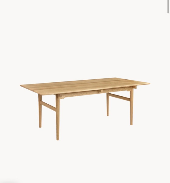 Image 1 of HAns J Wegner CH327 Dinning Table  Manufactured by Carl Hansen&Son