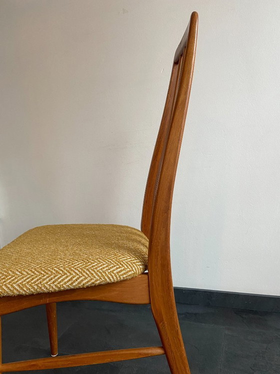 Image 1 of Ensemble de 6 chaises à repas vintage par Niels Kofoed