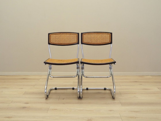 Image 1 of Satz von zwei Stühlen, Bauhaus-Design, 1960er Jahre, Produktion: Italien