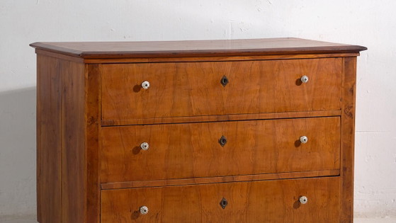 Antique Biedermeier chest of drawers (c.1850) #61 (photo 3 of 40)