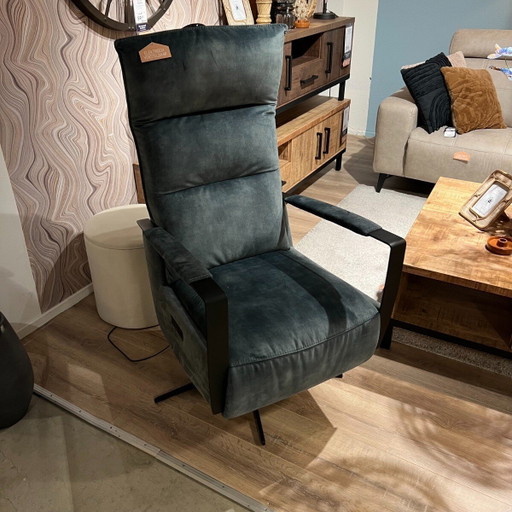 Seduto Bleu Électrique – Pronto Wonen, fauteuils, Plastic, Textile