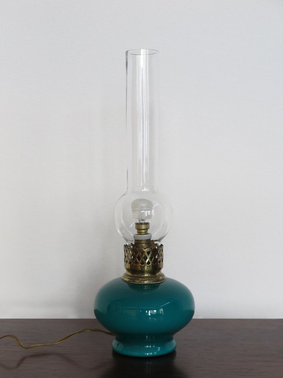 Lampe de Venini Murano, Italie, années 50 – Laiton (photo 12 of 12)