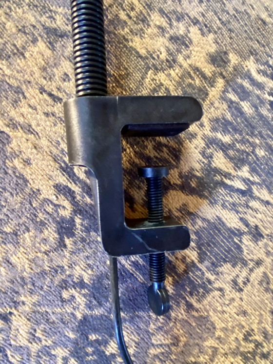 Image 1 of Lampada da tavolo Valenti con morsetto Hebi Italia anni '70 vintage cromata