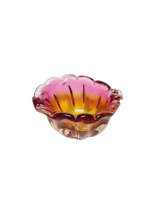 Bol décoratif de J. Hospodka pour la verrerie Chribska, Tchécoslovaquie, années 1960 – Chribska Glassworks (photo 6 of 13)
